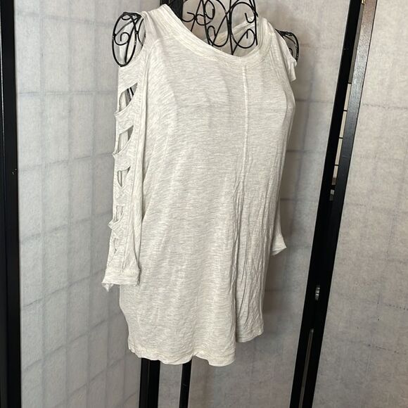 Naked zebra cut out sleeve top size S - Picture 2 of 5